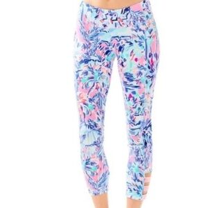 Lilly Pulitzer Luxletics Cropped Leggings - Cabana Cocktail